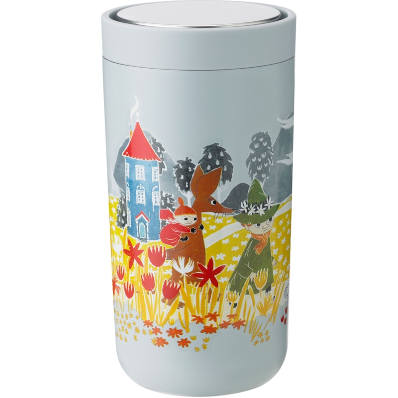 To Go Click Moomin Mug 0,2 L, Soft Sky