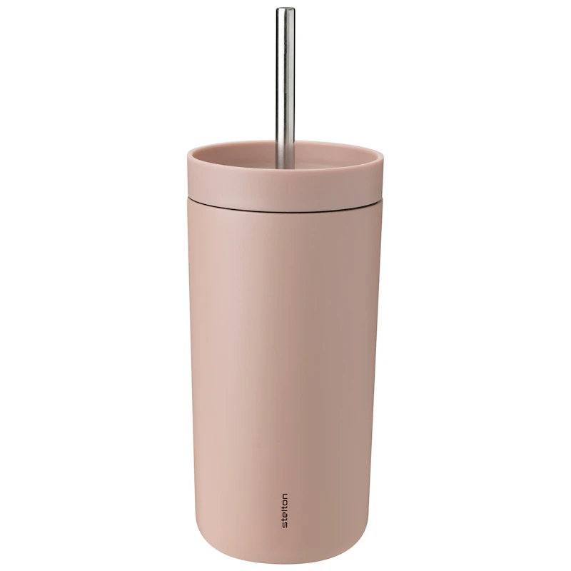 To Go Sip Thermo Cup With Straw 40 cl, Heather