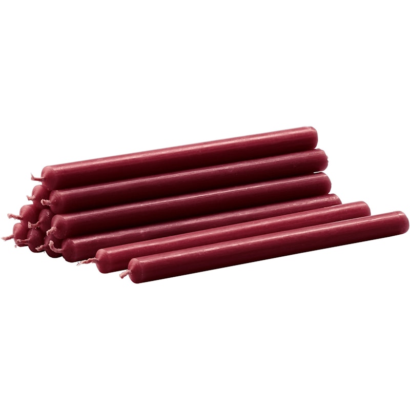 Nagel Candle 12-pack, Bordeaux