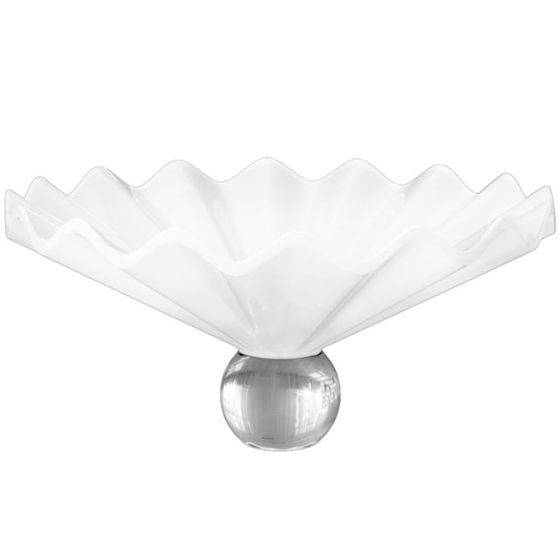 Ballerina Centerpiece Bowl, Milky