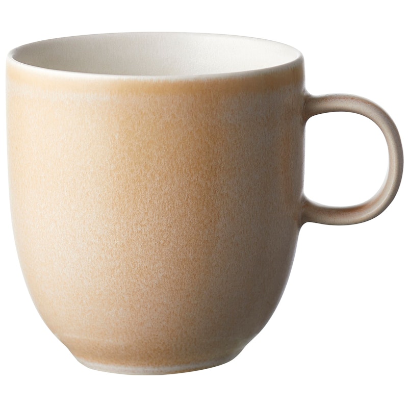 North Mug 33 cl, Matte Sand/Matte White