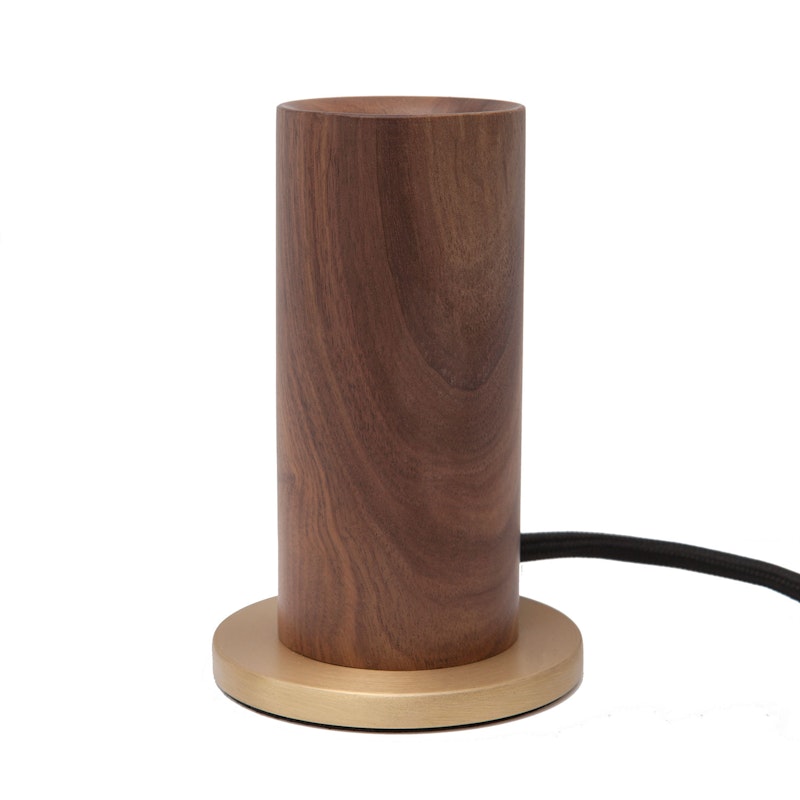Knuckle Table Lamp, Walnut