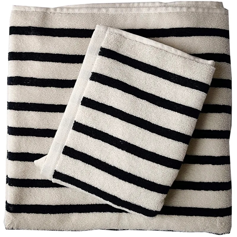 Bonnie Hand Towel 50X70 cm, Black