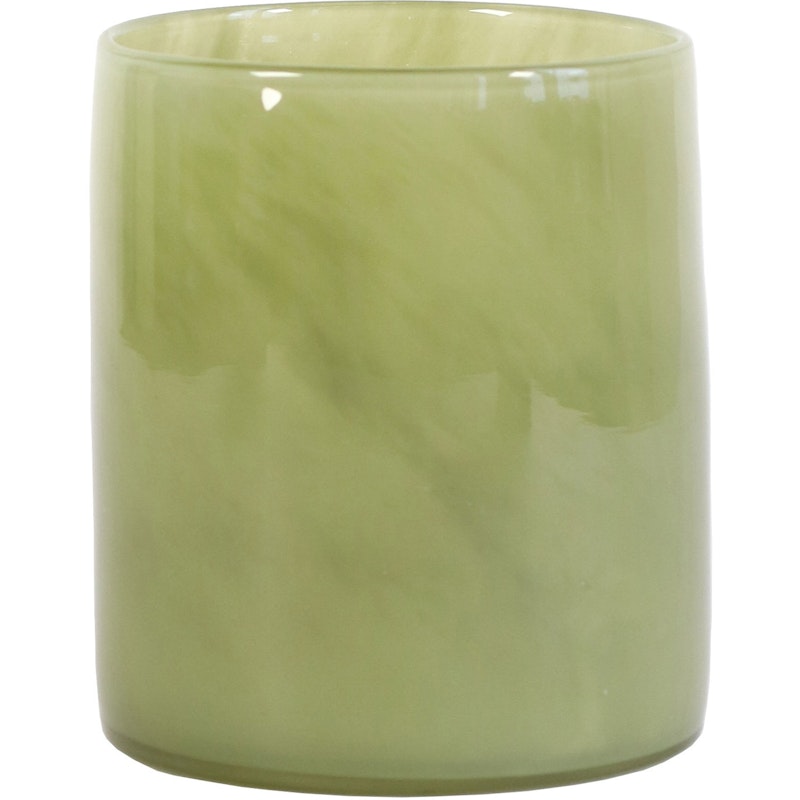 Lyric Candle Holder M, Olive Green