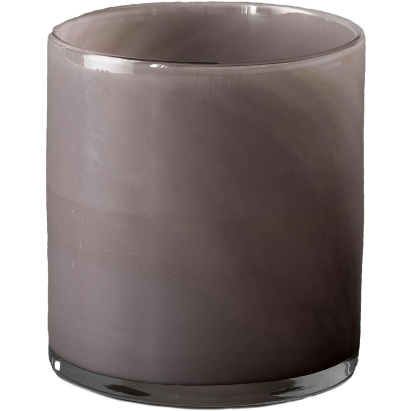 Lyric Candle Holder M, Purple Grey