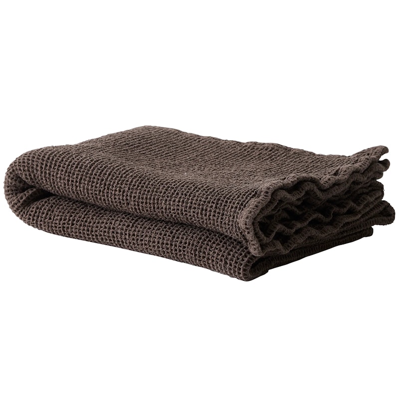 Nella waffle Towel 100x150 cm, Taupe