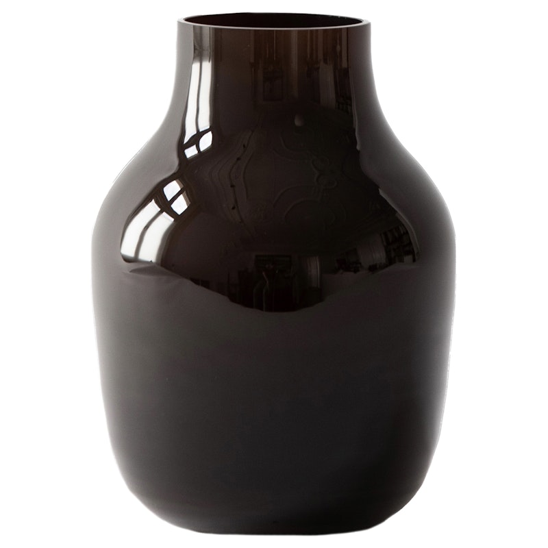 Paloma Vase 21 cm, Dark Brown