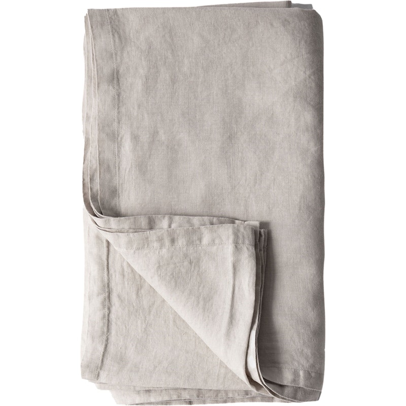 Linen Sheet 270x270 cm, Warm Grey