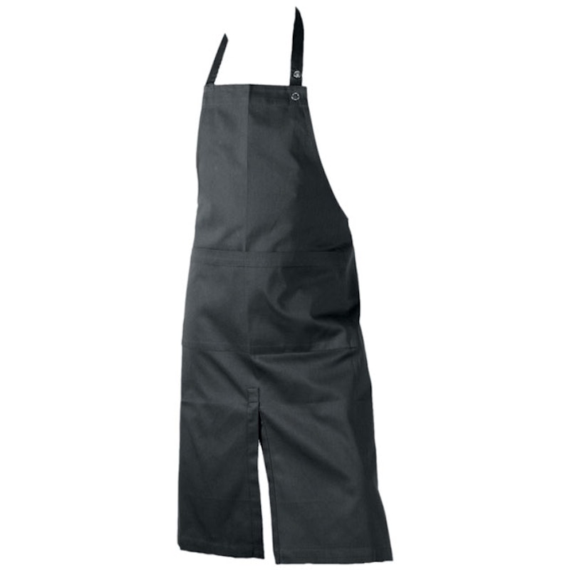 Apron With Pocket, Dark Grey