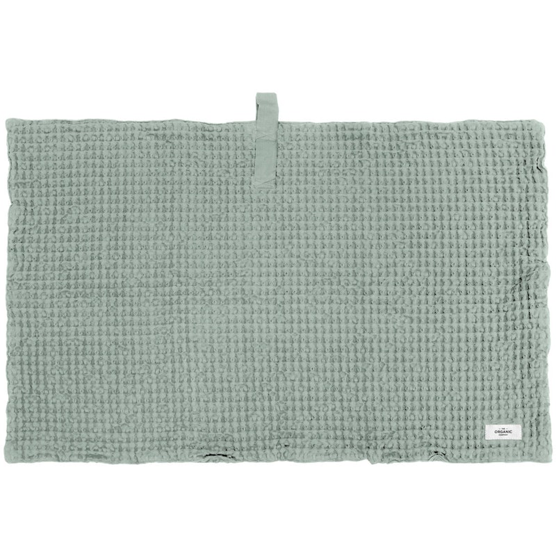 Big Waffle Bath Mat, Dusty Mint