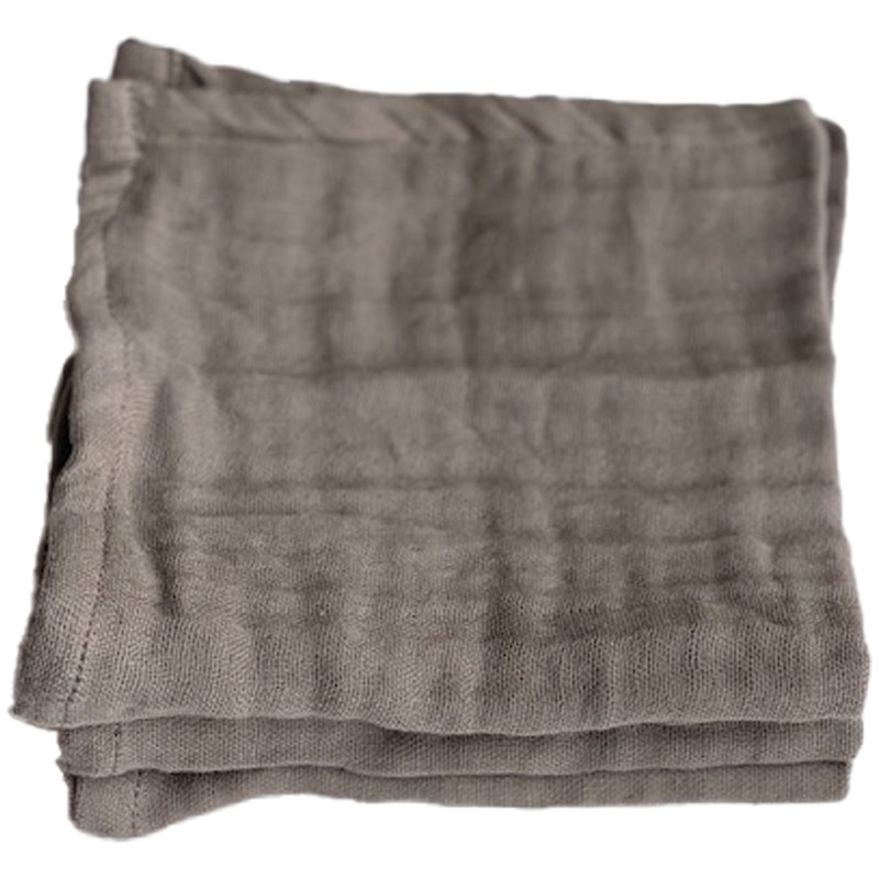 Fine Face Towels 30x30 cm 3-pack, Clay