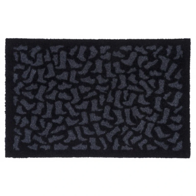 Footwear Doormat 40x60cm, Black/Grey