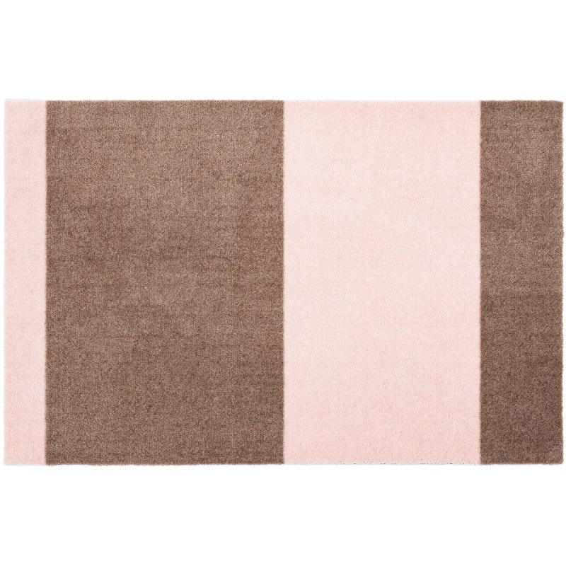 Stripes Rug Sand/Light Rose, 60x90 cm