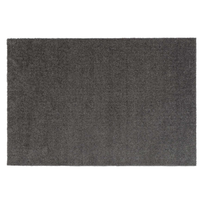 Unicolor Door Mat Steel Grey, 60x90 cm