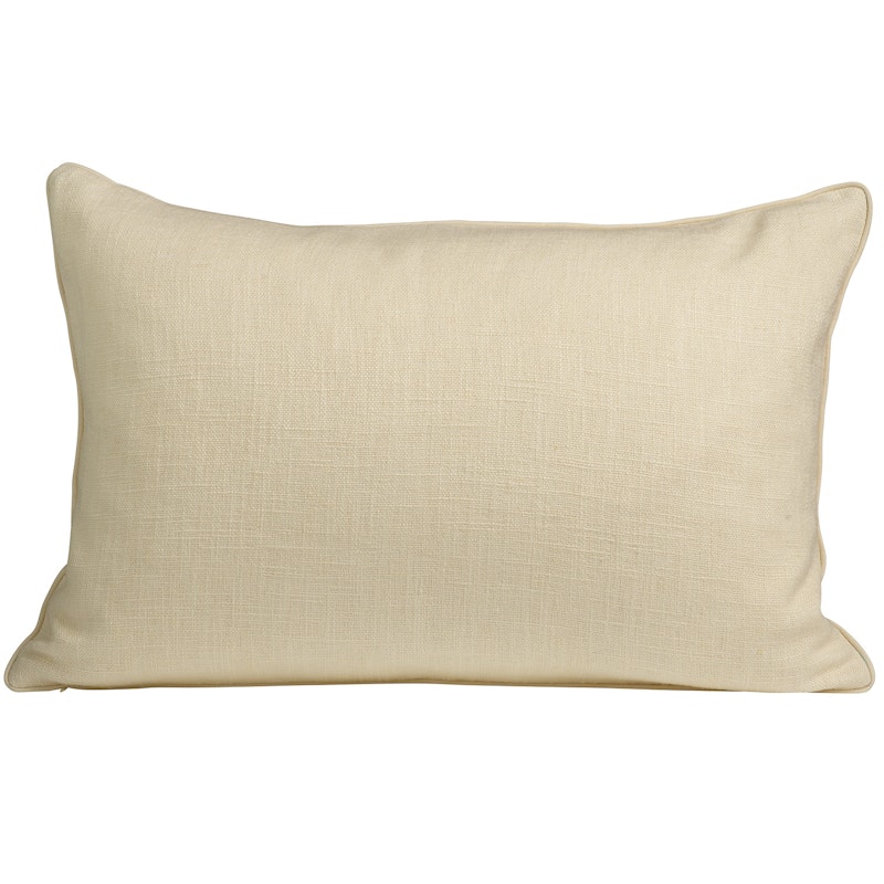 Everlin Cushion Cover 40x60 cm, Cream