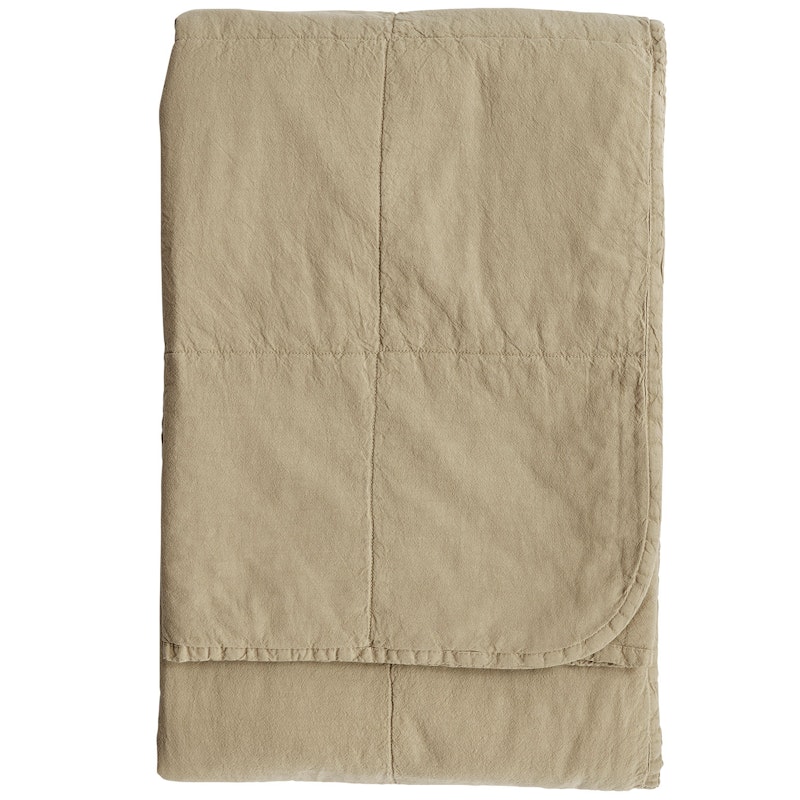 Stay Bedspread 190x260 cm, Khaki