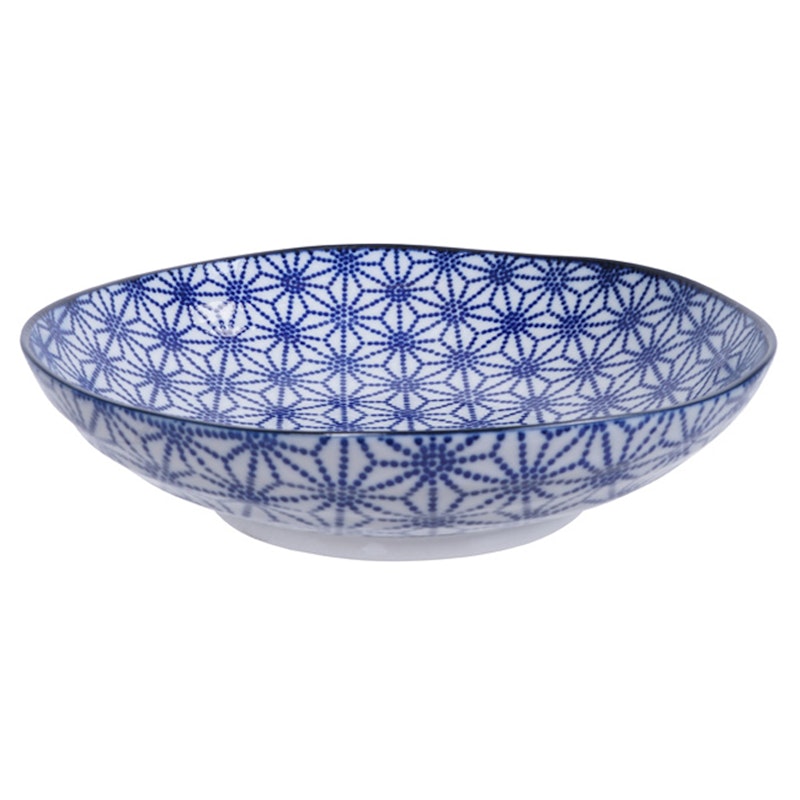 Nippon Blue Pasta Plate 21 cm, Star