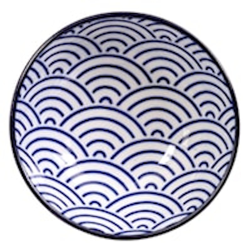 Nippon Blue Sauce Bowl 9,5 cm, Wave