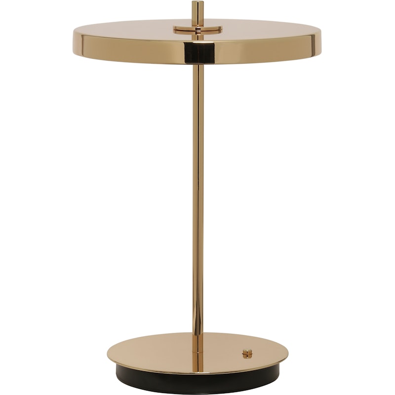 Asteria Move Table Lamp Portable, Polished Brass