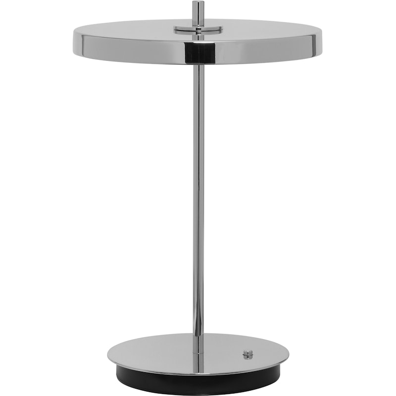 Asteria Move Table Lamp Portable, Polished Steel