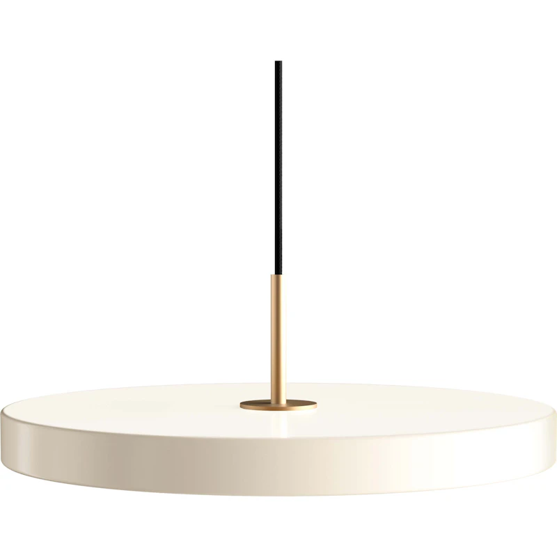 Asteria Pendant Medium, Pearl White