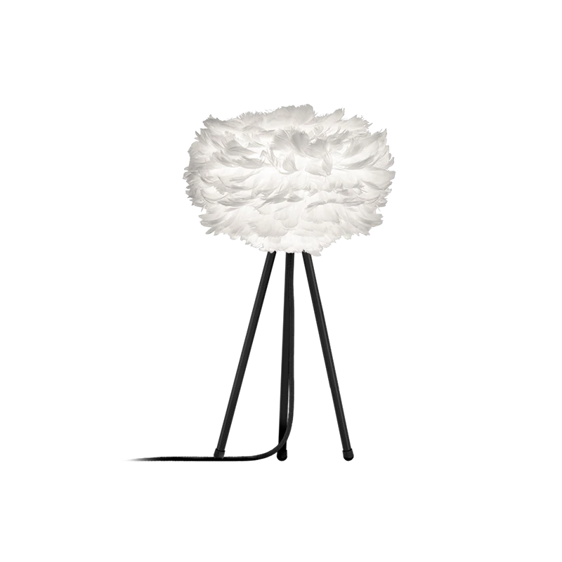 Eos Table Lamp Ø35 cm, White/Black