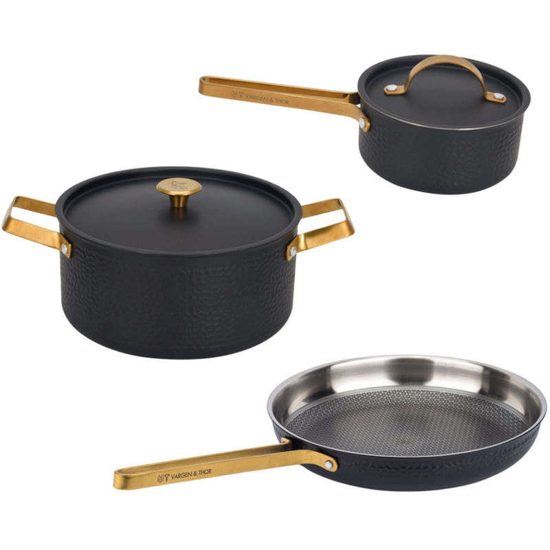 Arvet.2 Saucepan Set 3 Pieces