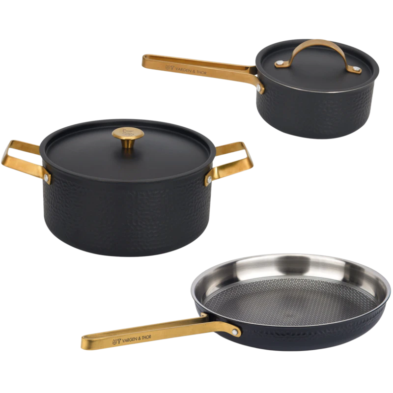 Arvet.2 Saucepan Set 3 Pieces