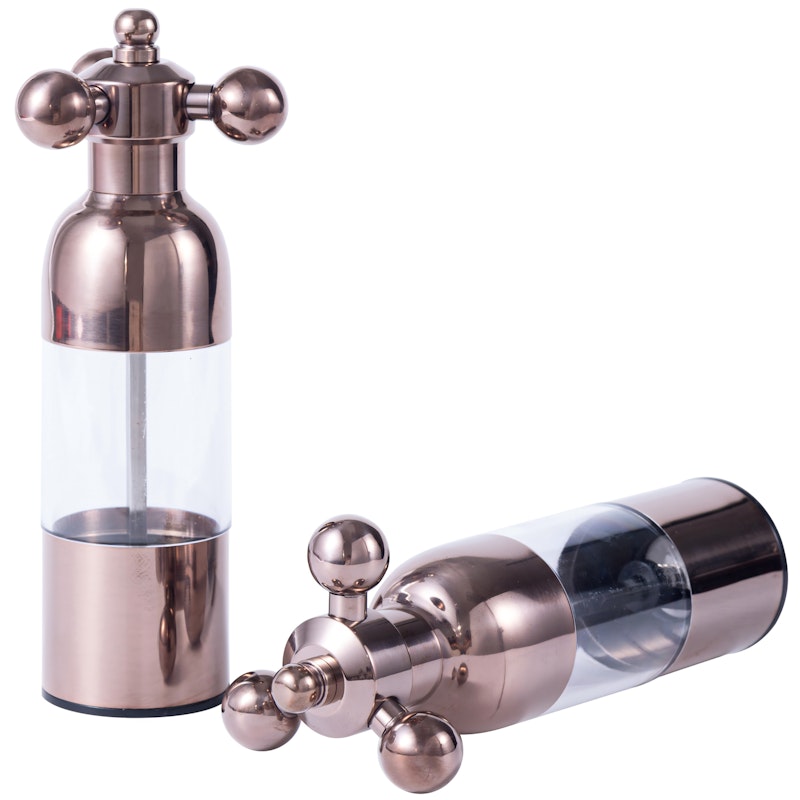 Axia Salt And Pepper Mill Set, Bronze