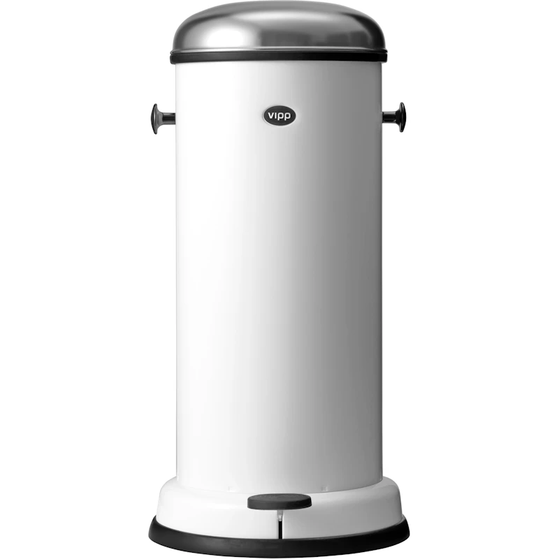 16 Pedal Bin White, 18 L