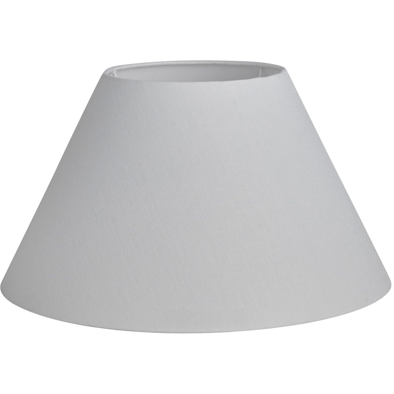Basic Wide Lampshade 350 mm, White