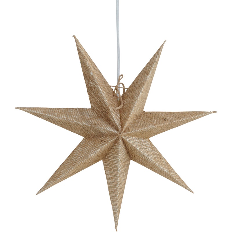Vera Christmas Star Natural, 44 cm