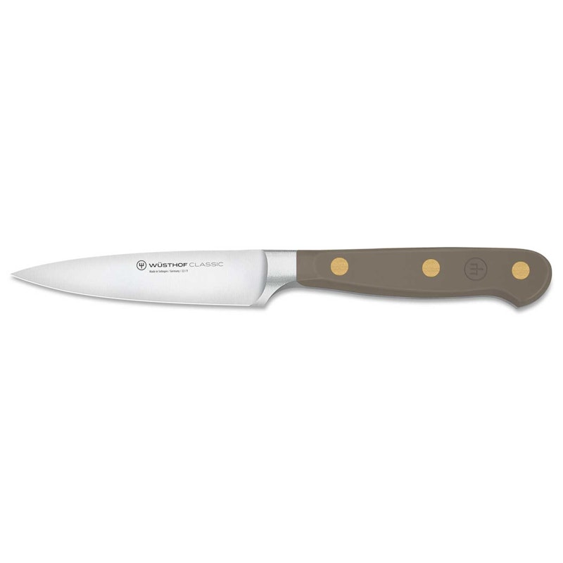 Classic Colour Paring Knife 9 cm, Velvet Oyster