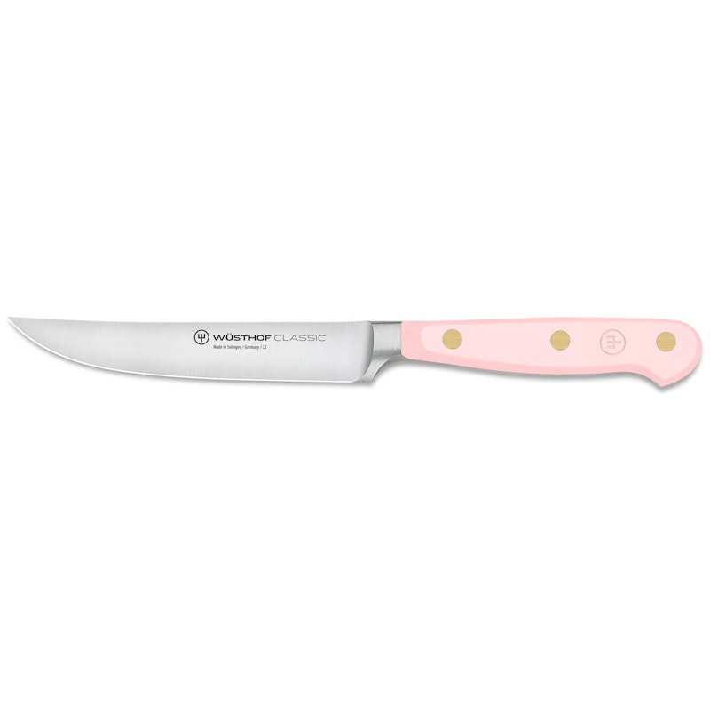 Classic Colour Steak Knife 12 cm, Pink Himalayan Salt