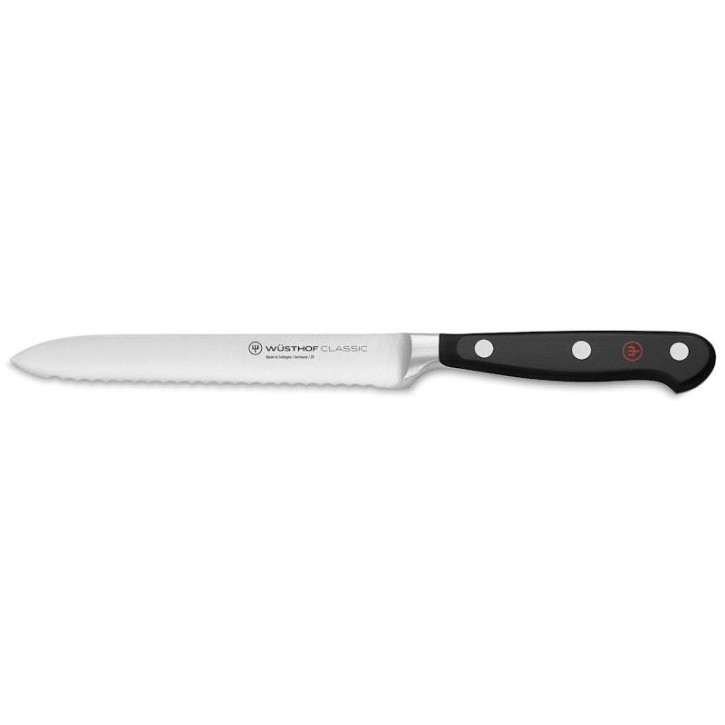 Classic Serrated Utility Knife, 14 cm