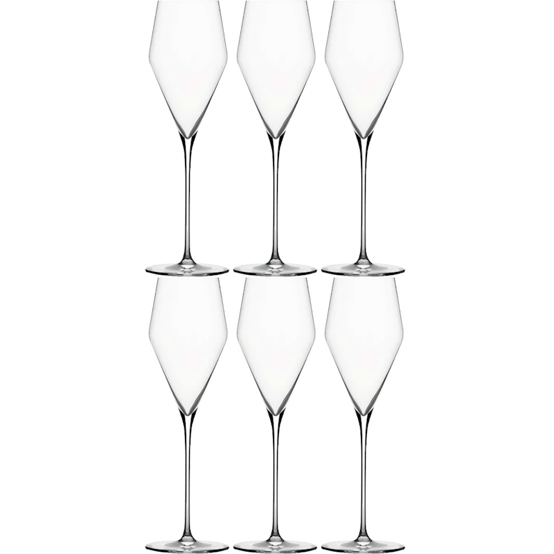 Denk'Art Champagne Glass 25 cl, 6-pack