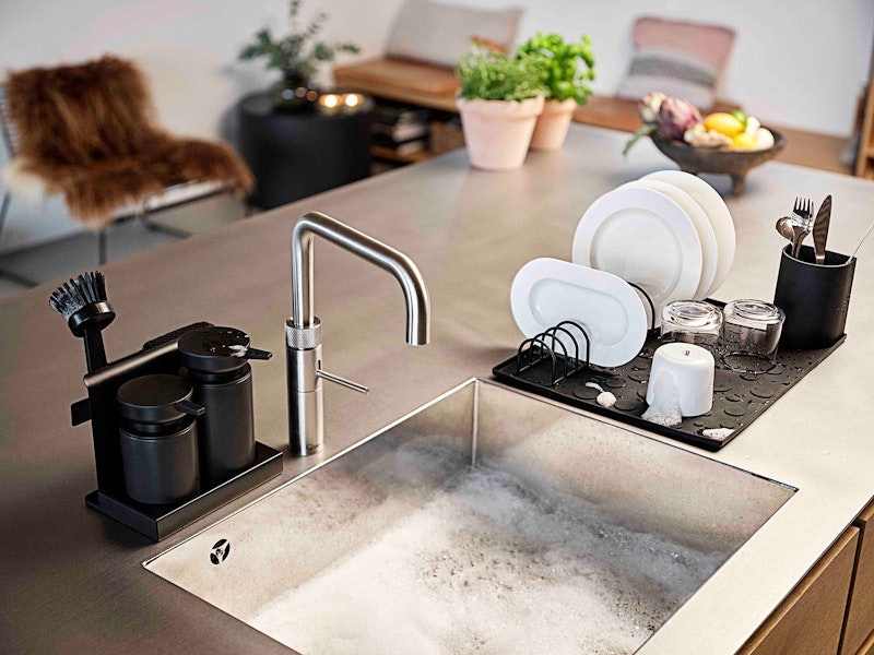 DIISH Dish Drainer Black Black from Zone Denmark RoyalDesign