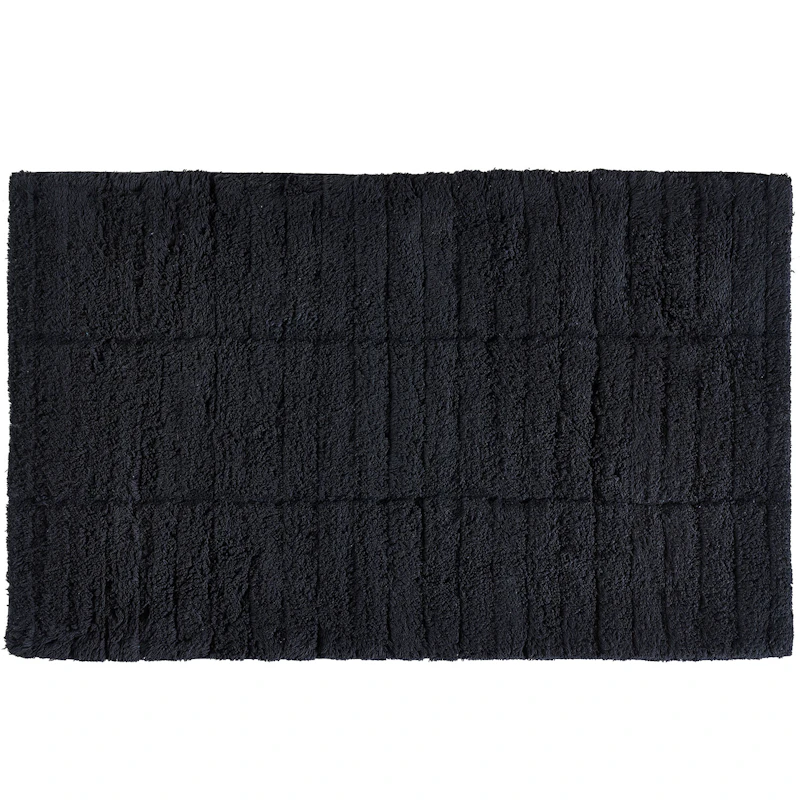 Tiles Bathroom Rug 50x80 cm, Black