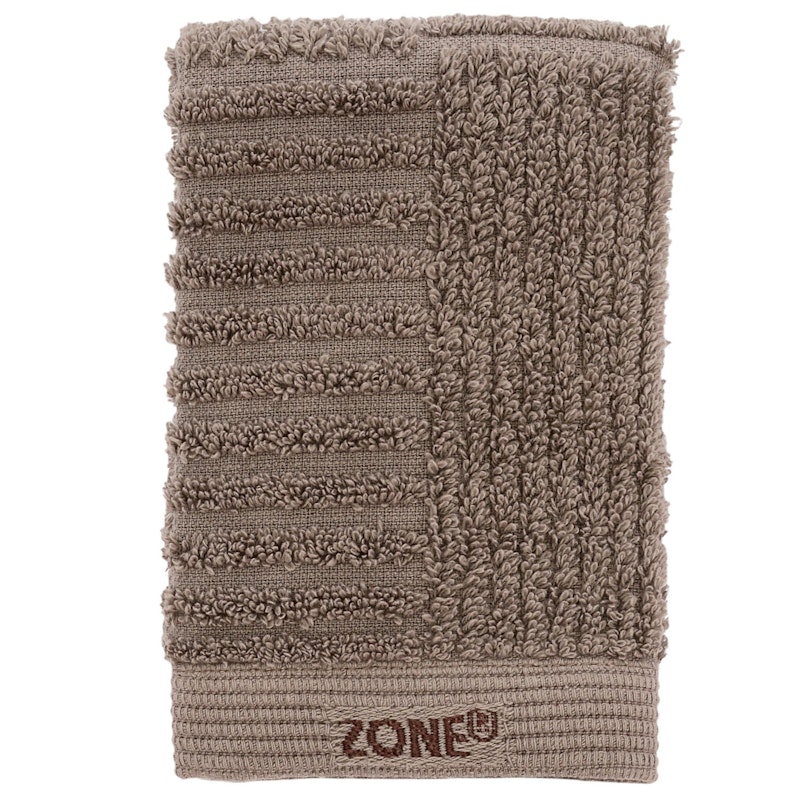 Classic Washcloth 30x30 cm, Taupe