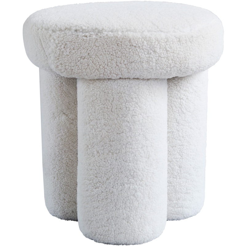 Big Foot Stool, Off-white