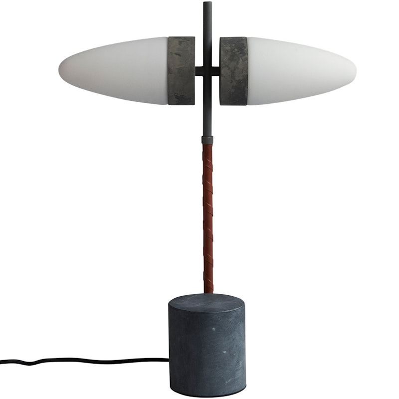 Bull Table Lamp Oxidized