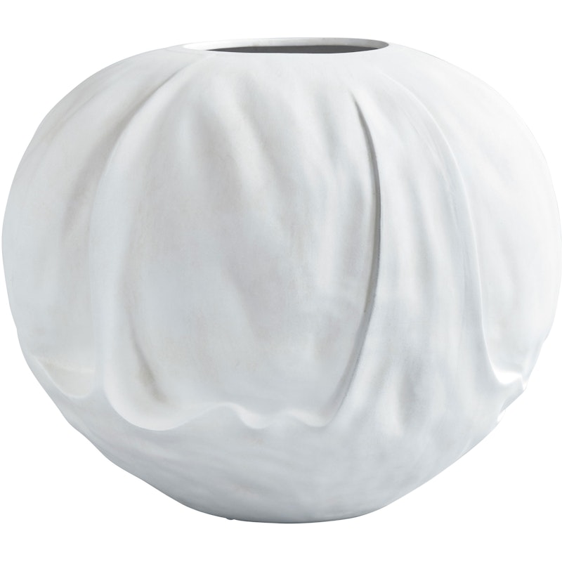 Orimono Vase 50 cm, Bone White