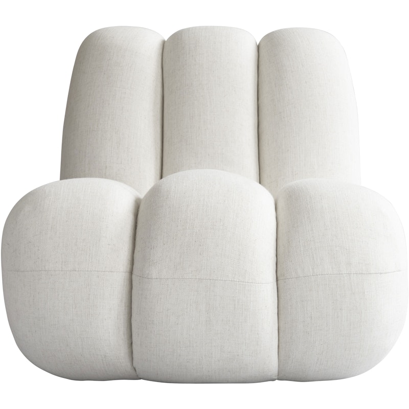 Toe Armchair, Chalk White