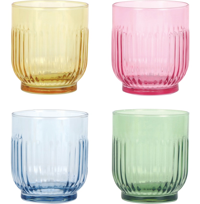 Groovy Glass 33 cl 4-pack, Multi