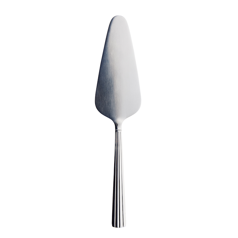 Groovy Cake Server, Stainless Steel