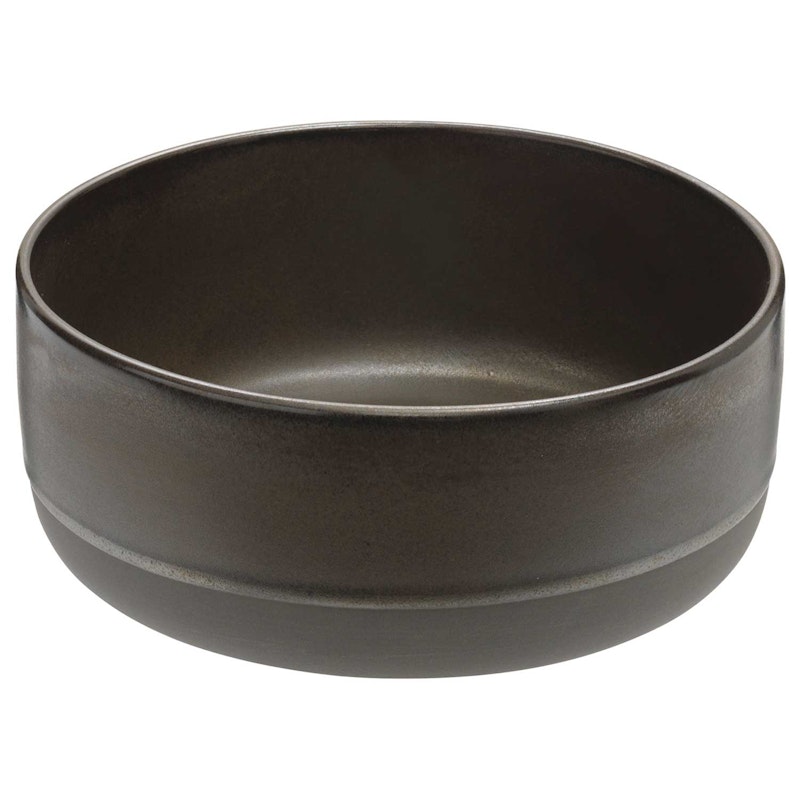 Raw Bowl 19,5 cm, Metallic Brown