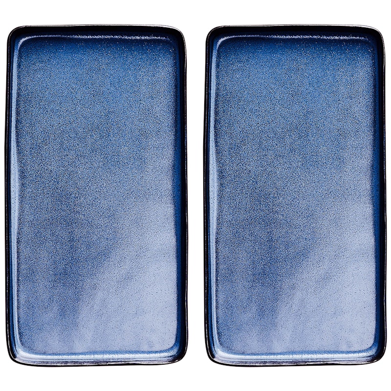 Raw Dishes Midnight Blue, 2-pack