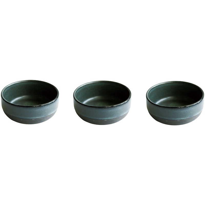 Raw Mini Bowls 3-pack, Northern Green