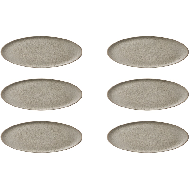 RAW Dessert Plate 20 cm 6-pack, Sandy Beige