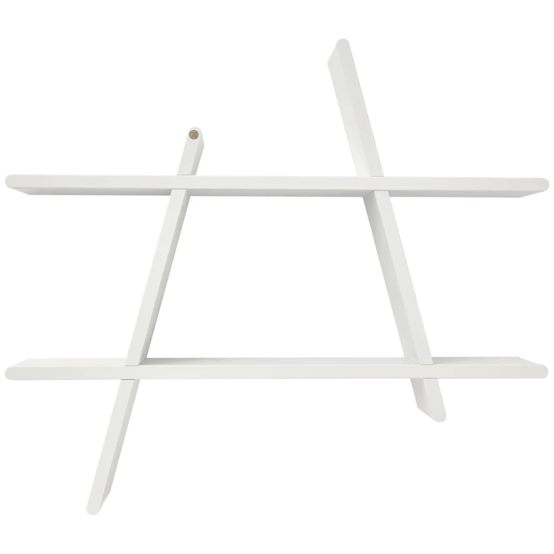 A-Shelf Wall Shelf L, Signal White